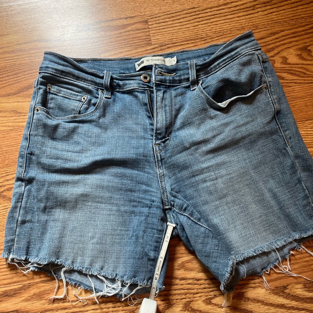 Signature by Levi Strauss Blue Denim Women Shorts